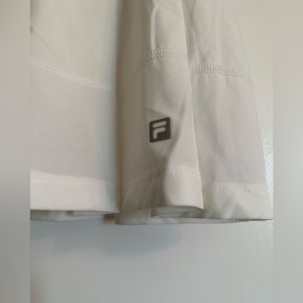 Fila Women's White Skort - Picture 4 of 7